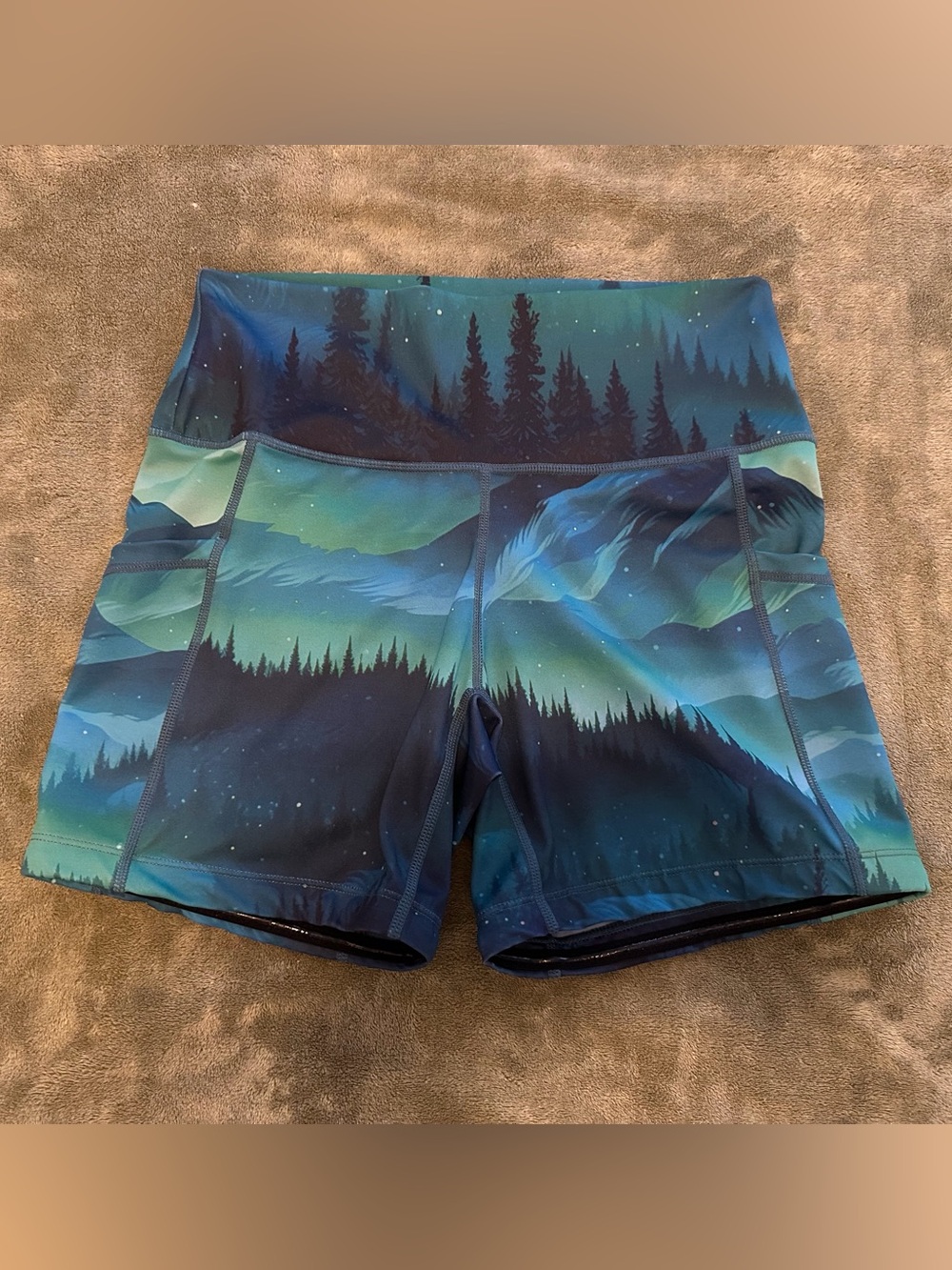 Constantly Varied Gear Blue-Green Mountain Pocket Shorts